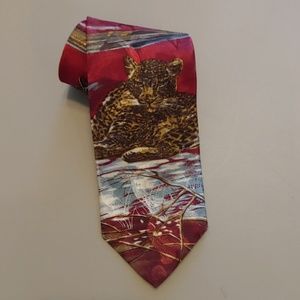 Vintage Lost Kingdom Men's "Cheetah" Tie